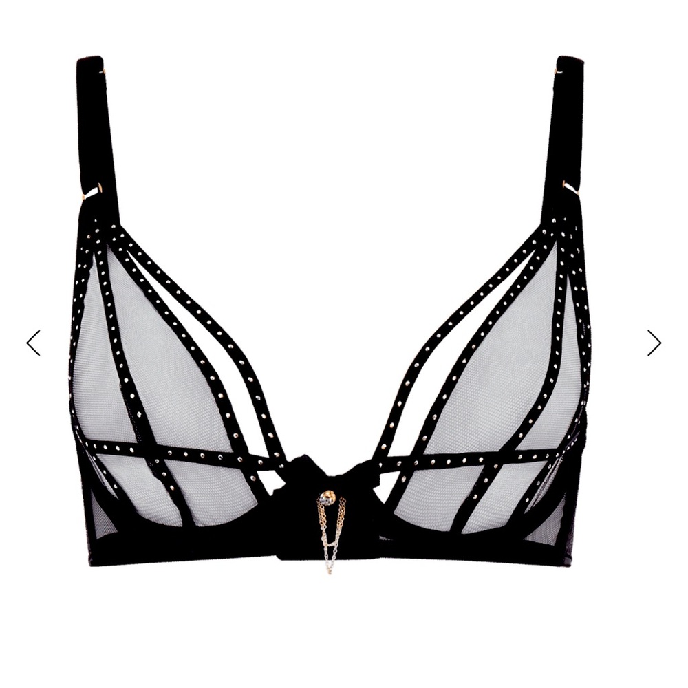 Agent Provocateur Ruby Set 34D and Panty in Size 2 Like New